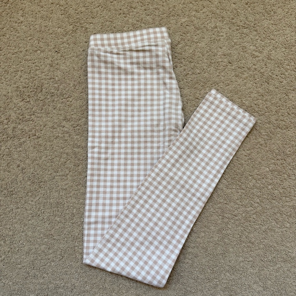 crewcuts plaid leggings